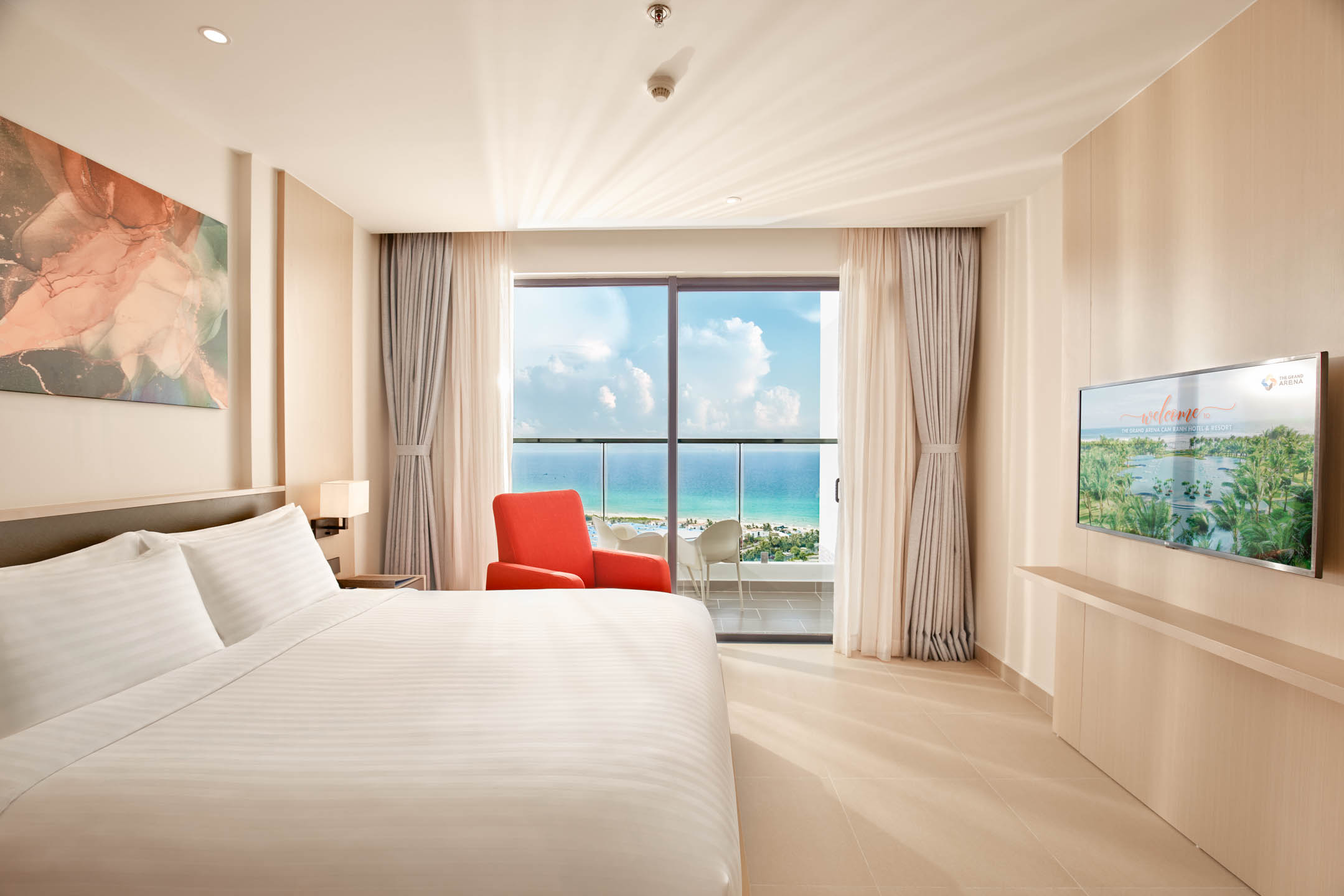 Phòng nghỉ tại The Grand Arena Cam Ranh Hotel & Resort